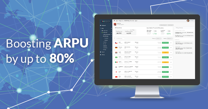 Banner image 'Boosting Mobile ARPU by up to 80%'